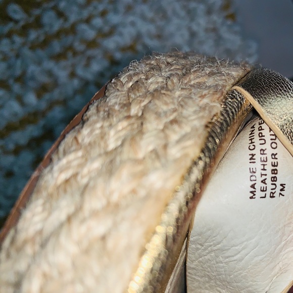 MICHAEL Michael Kors Gold Wedges - Picture 7 of 8